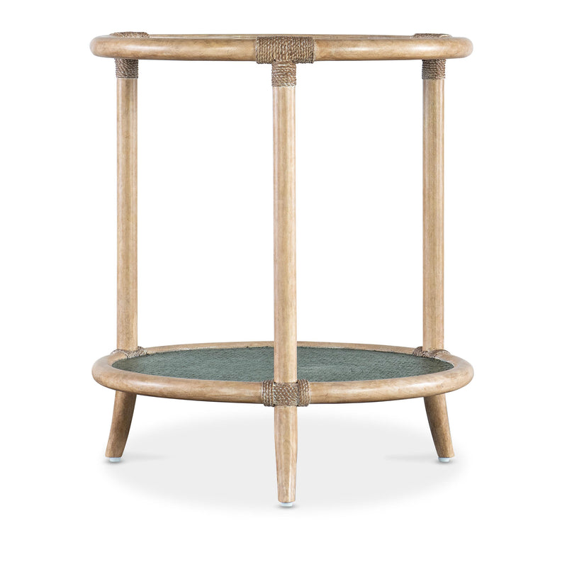 Hooker Furniture 6950-80116-45 Retreat Raffia End Table IMAGE 2