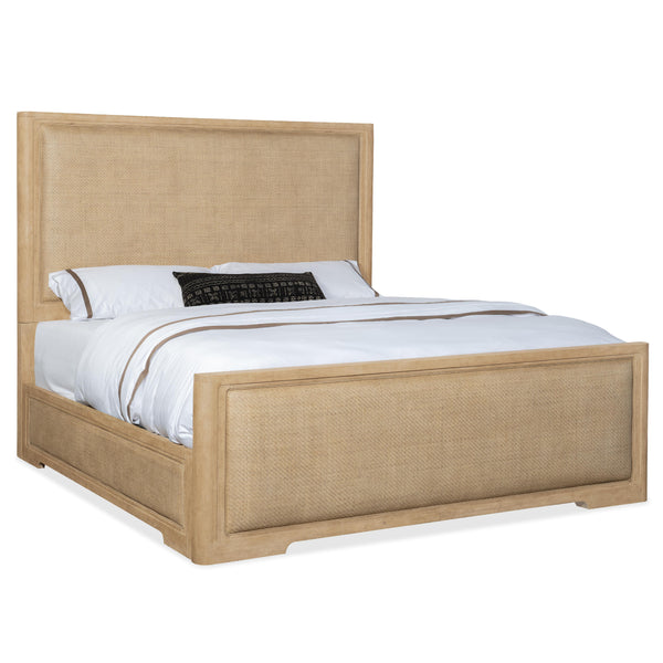 Hooker Furniture 6950-90266-80 Retreat King Cane Panel Bed IMAGE 1