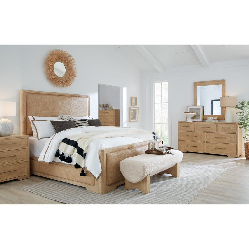 Hooker Furniture 6950-90266-80 Retreat King Cane Panel Bed IMAGE 4