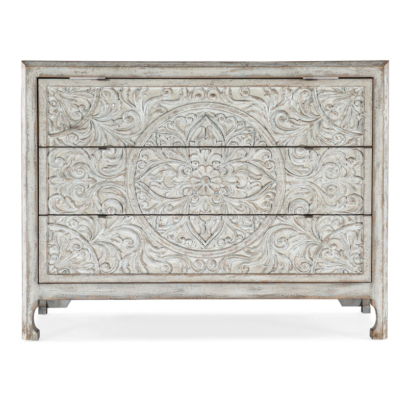 Hooker Furniture 6960-50007-02 La Grange Lockhart Three-Drawer Accent Chest IMAGE 2