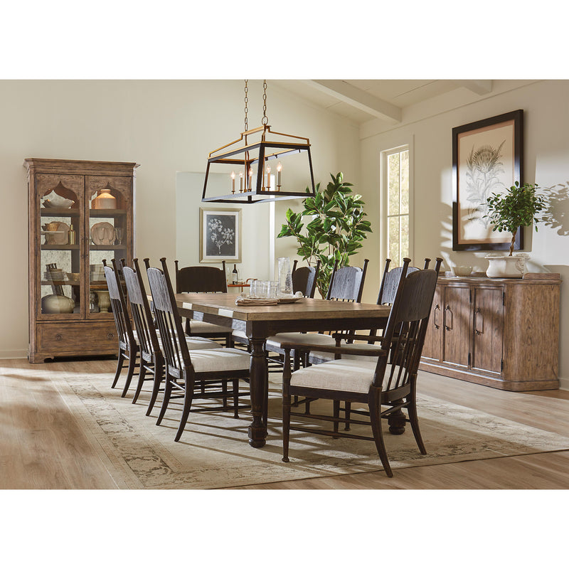 Hooker Furniture 7050-75200-89 Americana Leg Dining Table with 1-22in Leaf IMAGE 8