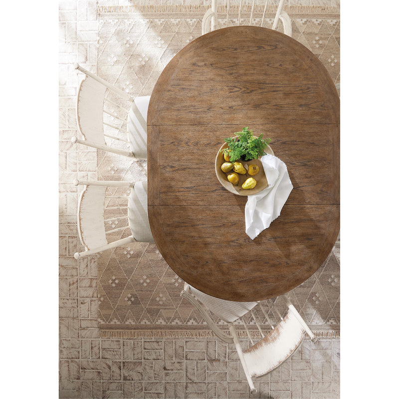 Hooker Furniture 7050-75203-02 Americana Round Pedestal Dining Table with 1-22in Leaf IMAGE 12