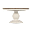  Hooker Furniture 7050-75203-02 Americana Round Pedestal Dining Table with 1-22in Leaf IMAGE 1