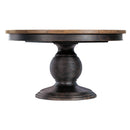  Hooker Furniture 7050-75203-89 Americana Round Pedestal Dining Table with 1-22in Leaf IMAGE 1