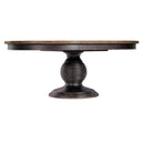  Hooker Furniture 7050-75203-89 Americana Round Pedestal Dining Table with 1-22in Leaf IMAGE 2