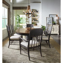  Hooker Furniture 7050-75203-89 Americana Round Pedestal Dining Table with 1-22in Leaf IMAGE 7