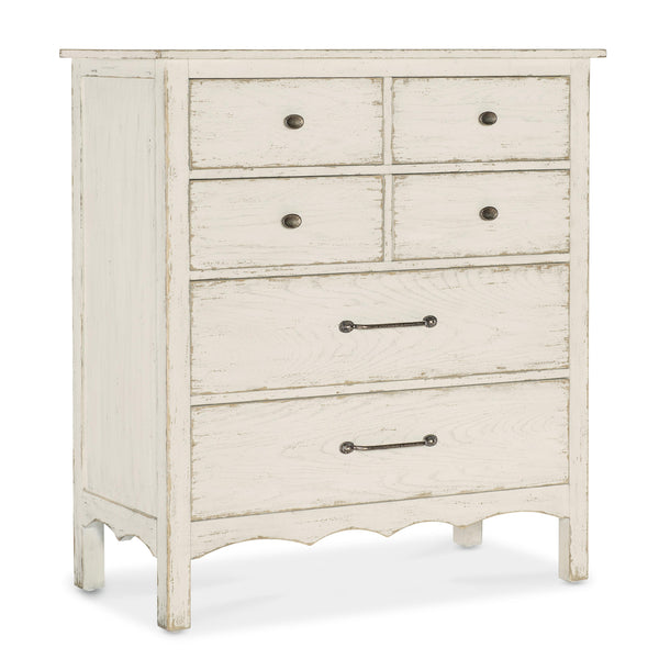 Hooker Furniture 7050-90110-02 Americana Six-Drawer Chest IMAGE 1