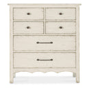 Hooker Furniture 7050-90110-02 Americana Six-Drawer Chest IMAGE 2