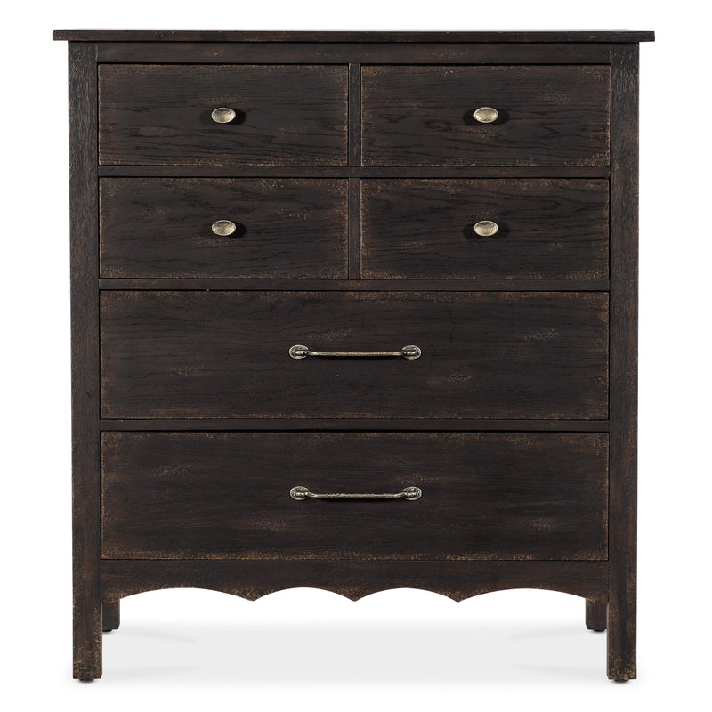 Hooker Furniture 7050-90110-89 Americana Six-Drawer Chest IMAGE 2