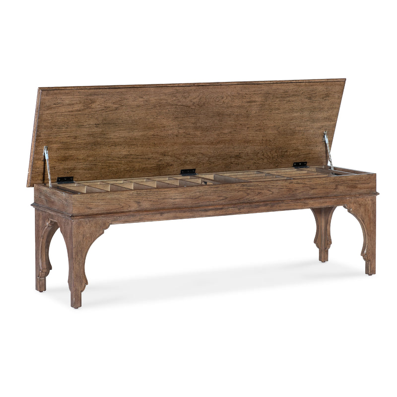 Hooker Furniture 7050-90119-85 Americana Bed Bench IMAGE 2