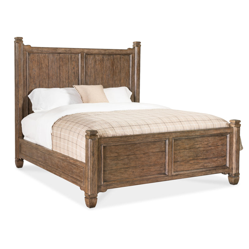 Hooker Furniture 7050-90250-85 Americana Queen Panel Bed IMAGE 1