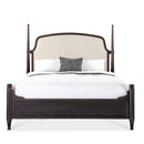  Hooker Furniture 7050-90666-89 Americana King Upholstered Poster Bed IMAGE 4