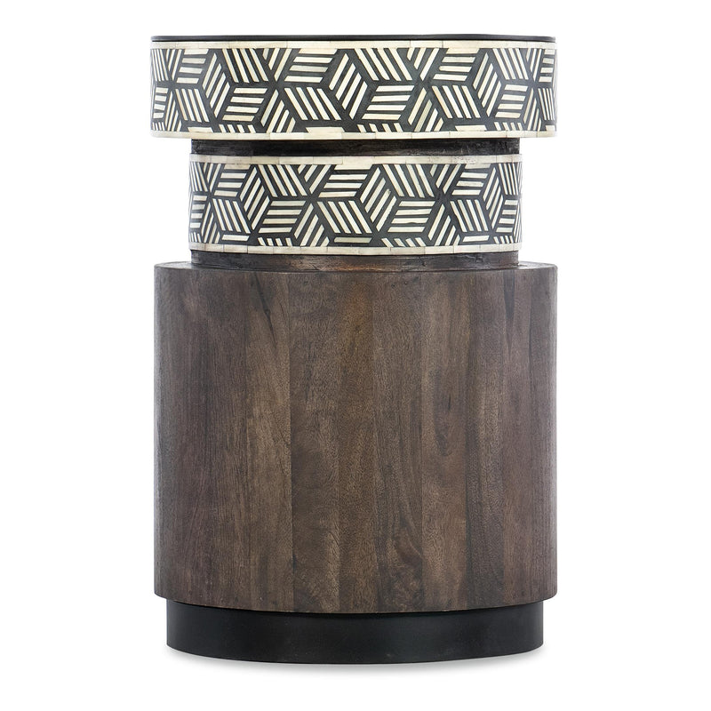 Hooker Furniture 7228-50700-89 Commerce & Market Vector Round Side Table IMAGE 1