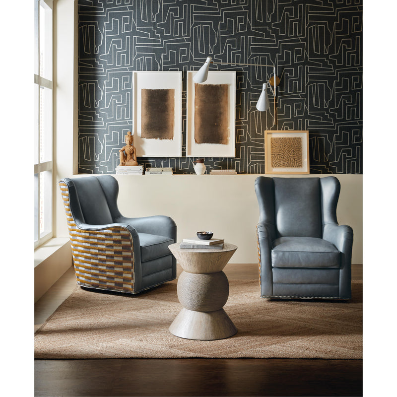  Hooker Furniture 7228-50704-80 Commerce & Market Round Robin Accent Table IMAGE 3