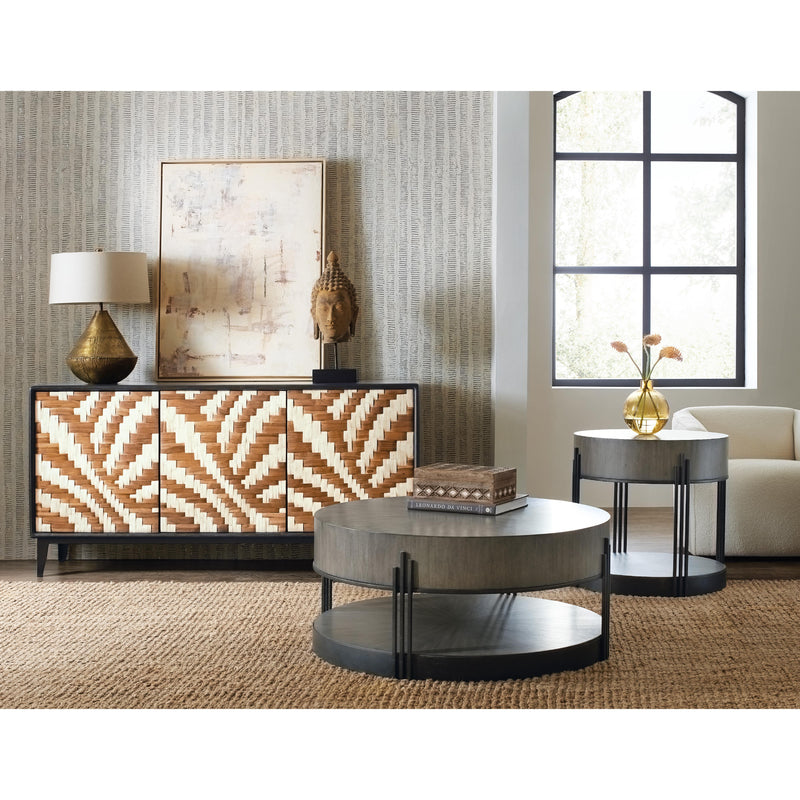 Hooker Furniture 7228-80168-85 Commerce & Market Skyline Side Table IMAGE 4