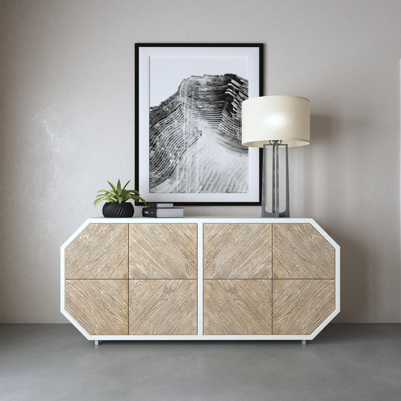 Hooker Furniture 7228-85019-80 Commerce & Market Angles Credenza IMAGE 4