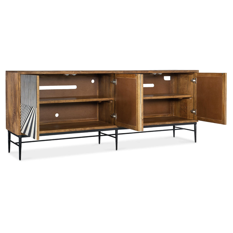 Hooker Furniture 7228-85080-85 Commerce & Market Linear Perspective Credenza IMAGE 2