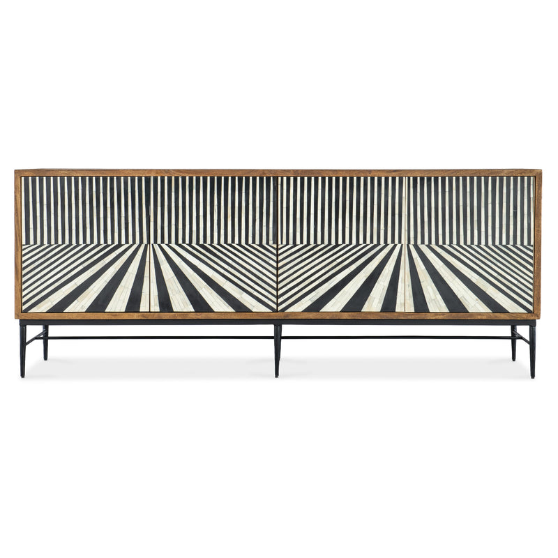 Hooker Furniture 7228-85080-85 Commerce & Market Linear Perspective Credenza IMAGE 3