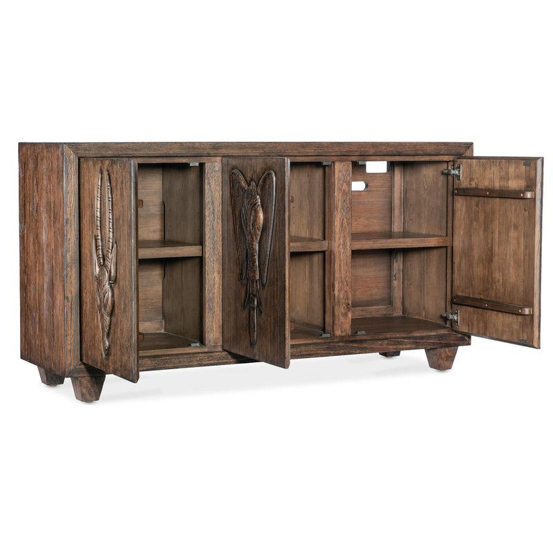 Hooker Furniture 7228-85099-85 Commerce & Market Safari Credenza IMAGE 2