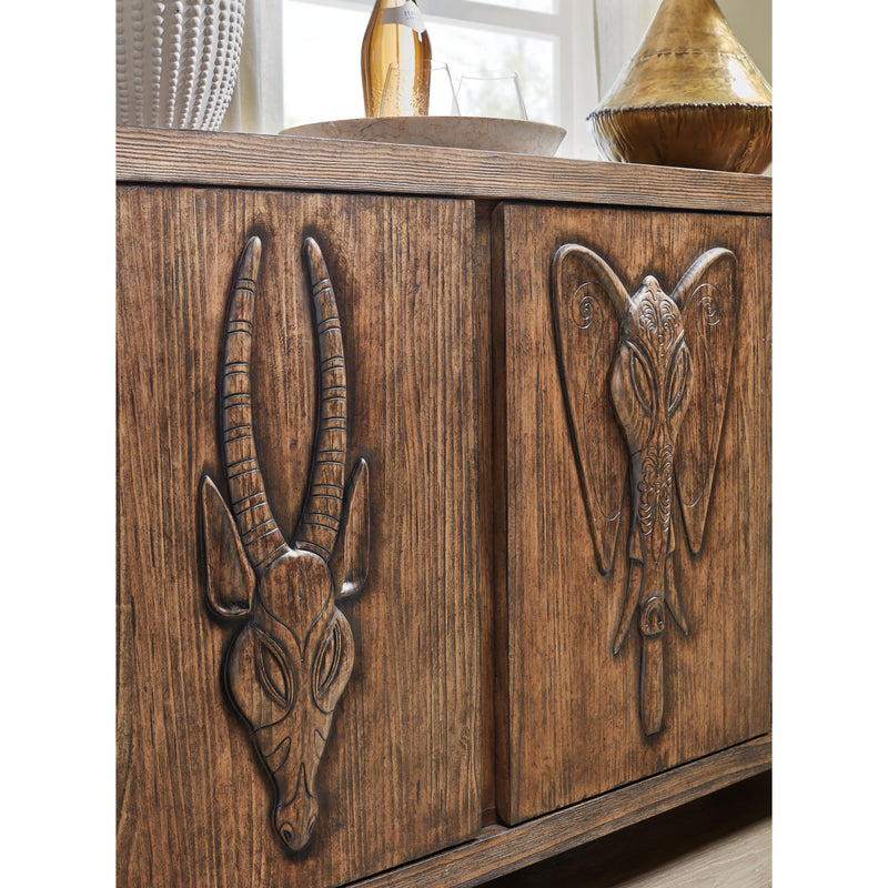 Hooker Furniture 7228-85099-85 Commerce & Market Safari Credenza IMAGE 5