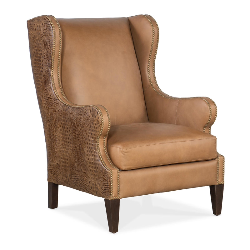 Hooker Furniture CC321-087 Heaven Saddle Club Chair IMAGE 1