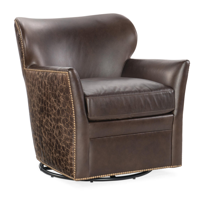 Hooker Furniture CC324-085 Kenya Hearth Swivel Chair IMAGE 1