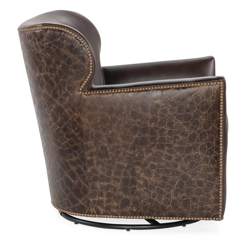 Hooker Furniture CC324-085 Kenya Hearth Swivel Chair IMAGE 3