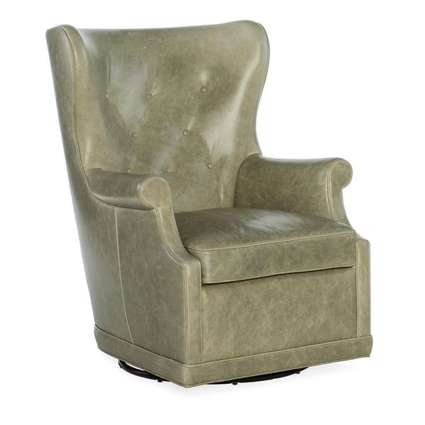 Hooker Furniture CC536-SW-031 Mai Wing Swivel Club Chair IMAGE 1