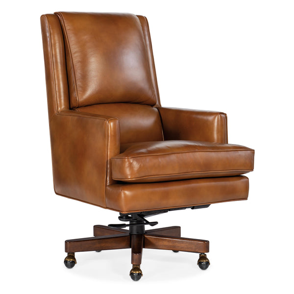 Hooker Furniture EC387-C7-085 Wright Executive Swivel Tilt Chair IMAGE 1