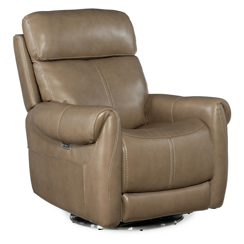 Hooker Furniture RC600-PHSZ-080 Sterling Swivel Power Recliner with Power Headrest IMAGE 1