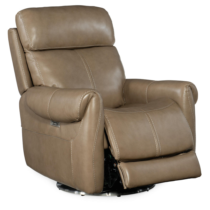 Hooker Furniture RC600-PHSZ-080 Sterling Swivel Power Recliner with Power Headrest IMAGE 4