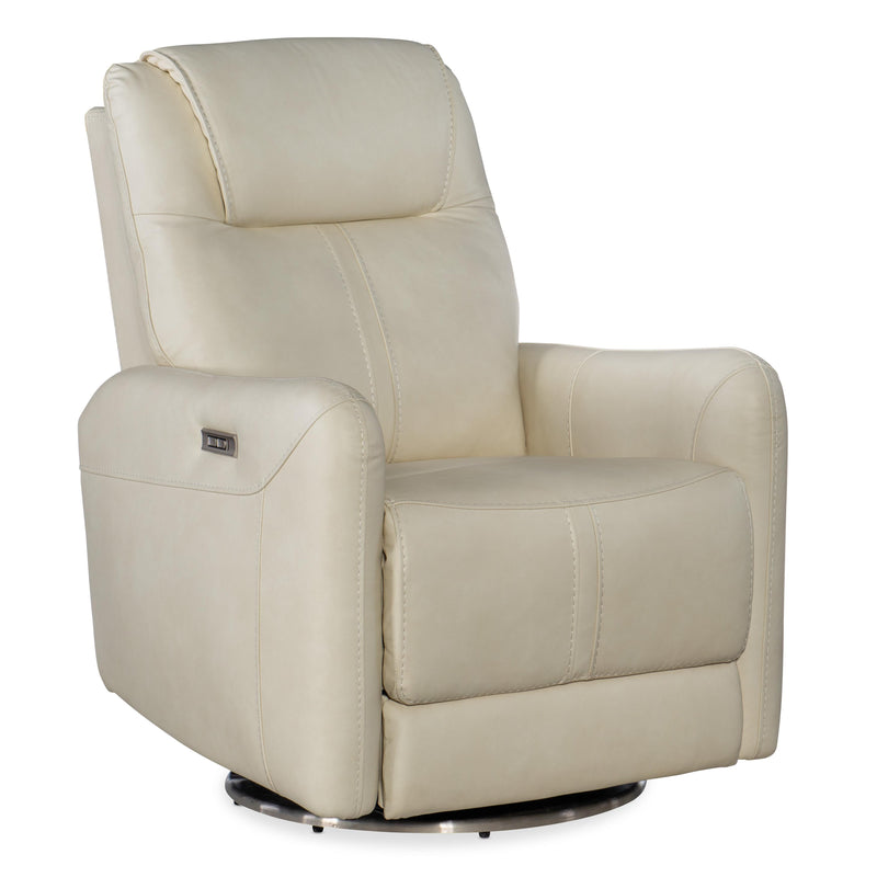 Hooker Furniture RC601-PHSZ-003 Steffen Swivel Power Recliner with Power Headrest IMAGE 1