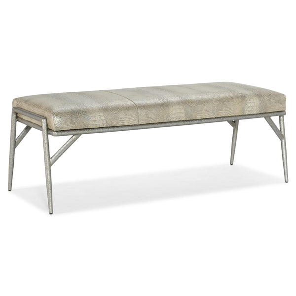 Hooker Furniture SS326-00-090 Pearly Bench IMAGE 1