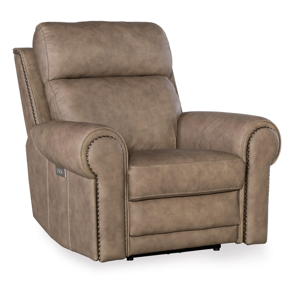 Hooker Furniture SS635-PHZL1-082 Duncan Power Recliner with Power Headrest & Lumbar IMAGE 1