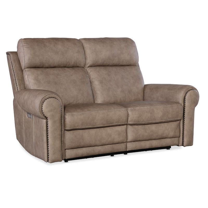 Hooker Furniture SS635-PHZL2-082 Duncan Power Loveseat with Power Headrest & Lumbar IMAGE 1