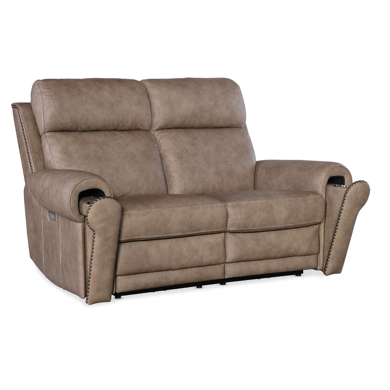 Hooker Furniture SS635-PHZL2-082 Duncan Power Loveseat with Power Headrest & Lumbar IMAGE 4