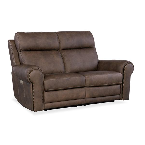 Hooker Furniture SS635-PHZL2-088 Duncan Power Loveseat with Power Headrest & Lumbar IMAGE 1