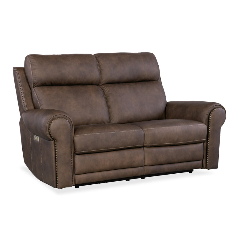 Hooker Furniture SS635-PHZL2-088 Duncan Power Loveseat with Power Headrest & Lumbar IMAGE 1