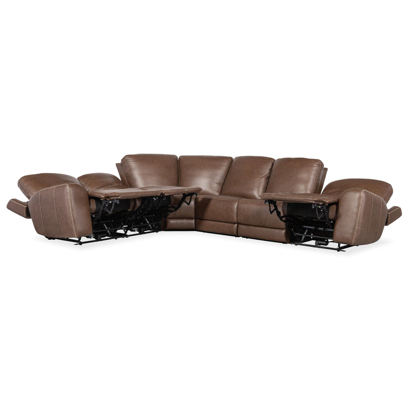 Hooker Furniture SS640-6PC3-088 Torres 6 pc Sectional with Power Recline & Power Headrest IMAGE 3