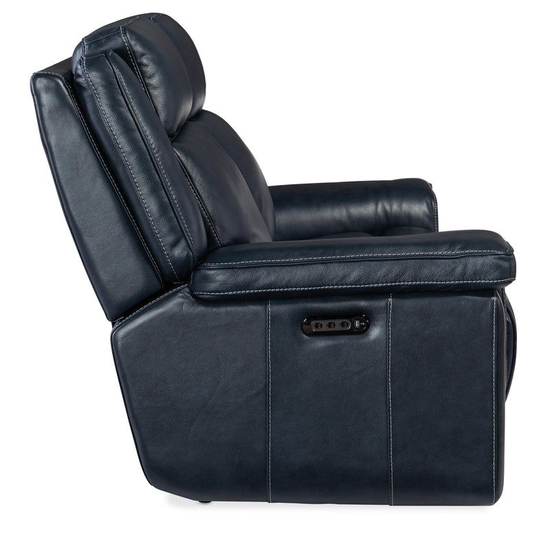 Hooker Furniture SS705-PHL2-047 Montel Lay Flat Power Loveseat with Power Headrest & Lumbar IMAGE 5