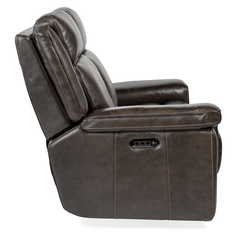 Hooker Furniture SS705-PHL2-095 Montel Lay Flat Power Loveseat with Power Headrest & Lumbar IMAGE 5