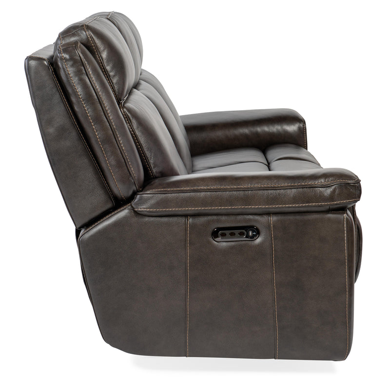 Hooker Furniture SS705-PHL3-095 Montel Lay Flat Power Sofa with Power Headrest & Lumbar IMAGE 5