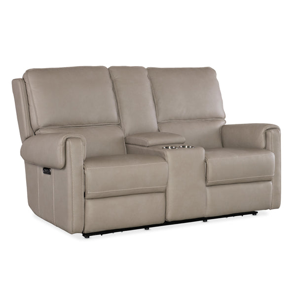 Hooker Furniture SS718-PHZC2-090 Somers Console Loveseat with Power Recline & Power Headrest IMAGE 1