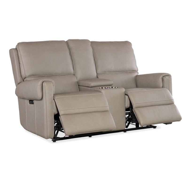 Hooker Furniture SS718-PHZC2-090 Somers Console Loveseat with Power Recline & Power Headrest IMAGE 4