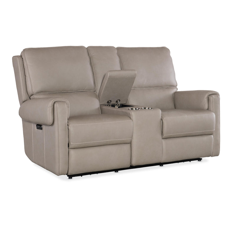 Hooker Furniture SS718-PHZC2-090 Somers Console Loveseat with Power Recline & Power Headrest IMAGE 5