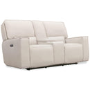  Hooker Furniture SS727-PHZC2-001 Miles Zero Gravity Console Loveseat with Power Recline & Power Headrest IMAGE 1