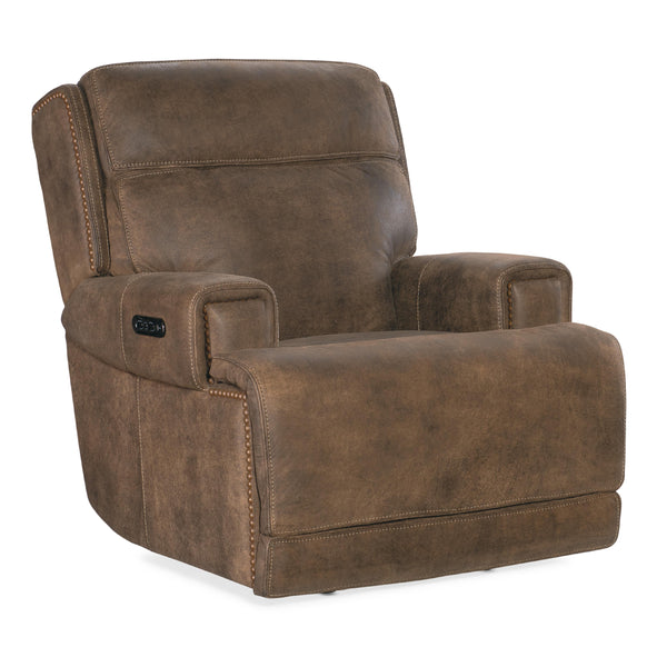 Hooker Furniture SS762-PHZ1-085 Wheeler Power Recliner with Power Headrest IMAGE 1