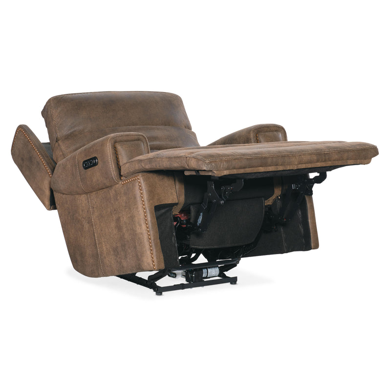 Hooker Furniture SS762-PHZ1-085 Wheeler Power Recliner with Power Headrest IMAGE 3