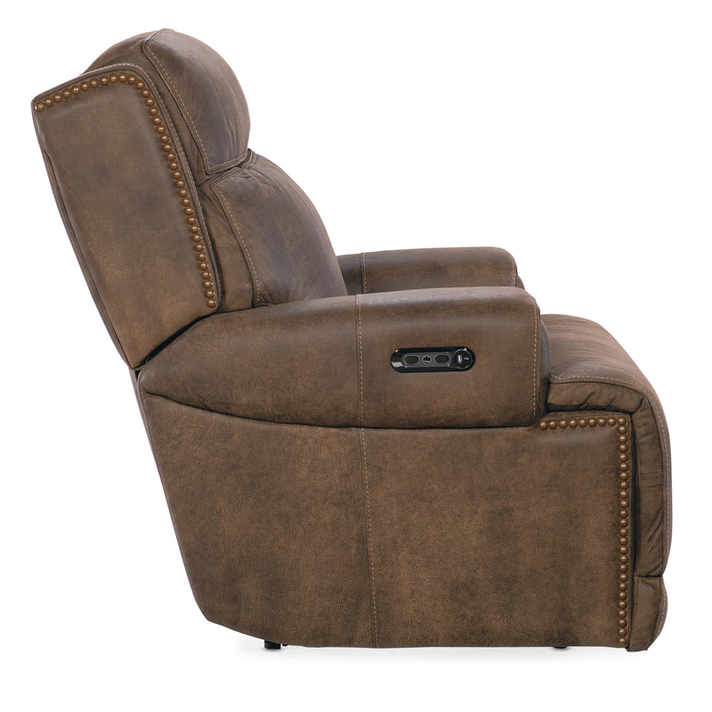 Hooker Furniture SS762-PHZ1-085 Wheeler Power Recliner with Power Headrest IMAGE 5