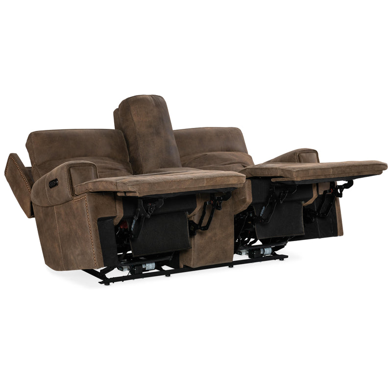 Hooker Furniture SS762-PHZC2-085 Wheeler Console Loveseat with Power Recline & Power Headrest IMAGE 4